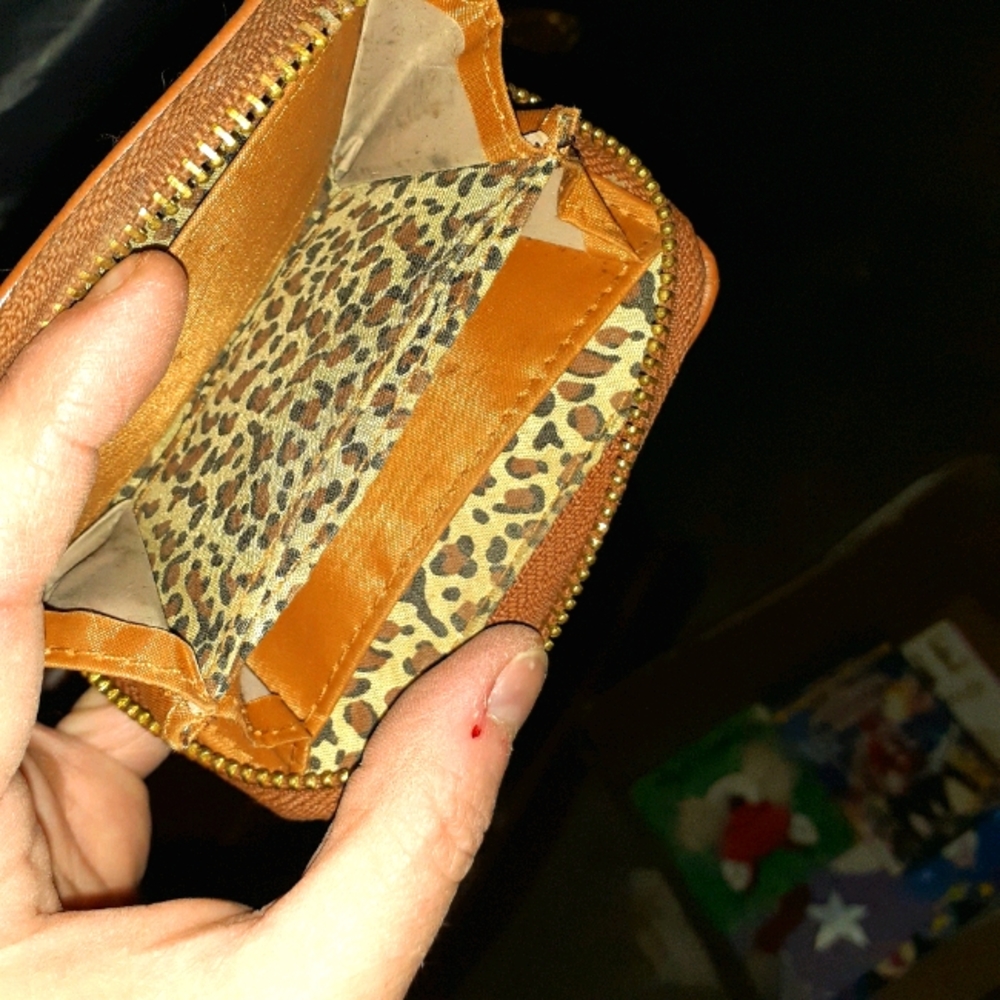 Animal Print Small Coin Purse/Wallet